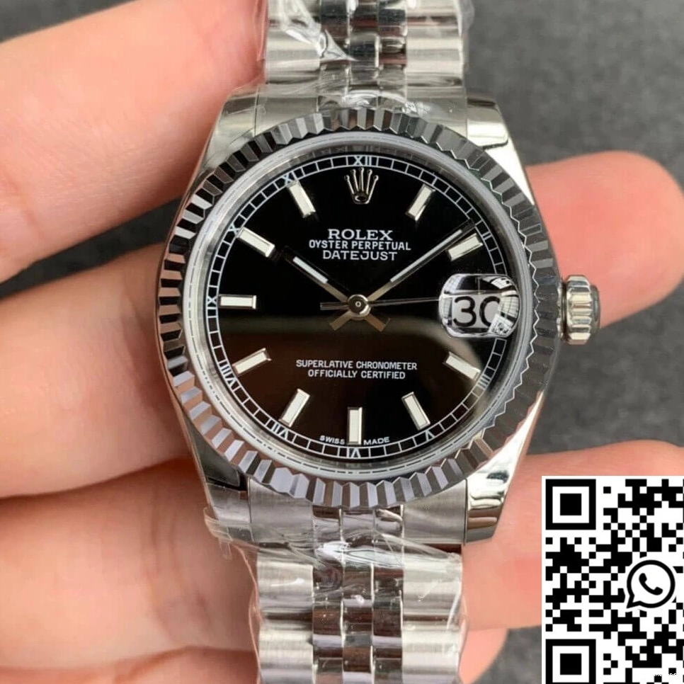 WrinkleFree Dial M178274-0004 889 Black Datejust Factory GS Rolex 0818